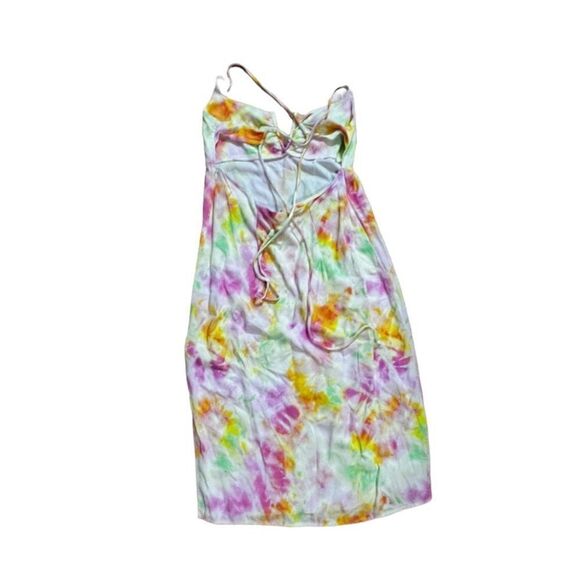 Sun Becomes Her Willow Midi Dress  Rainbow 4 coastal beach boho - Picture 5 of 11